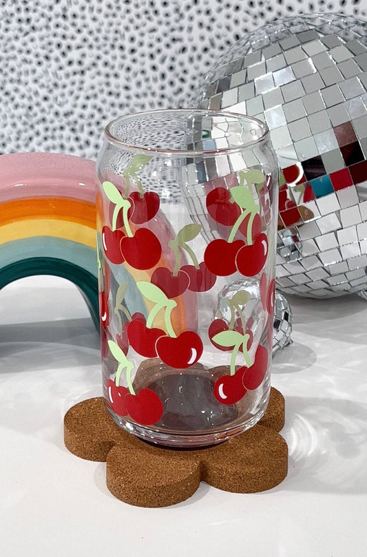 Cherry Glass Mug