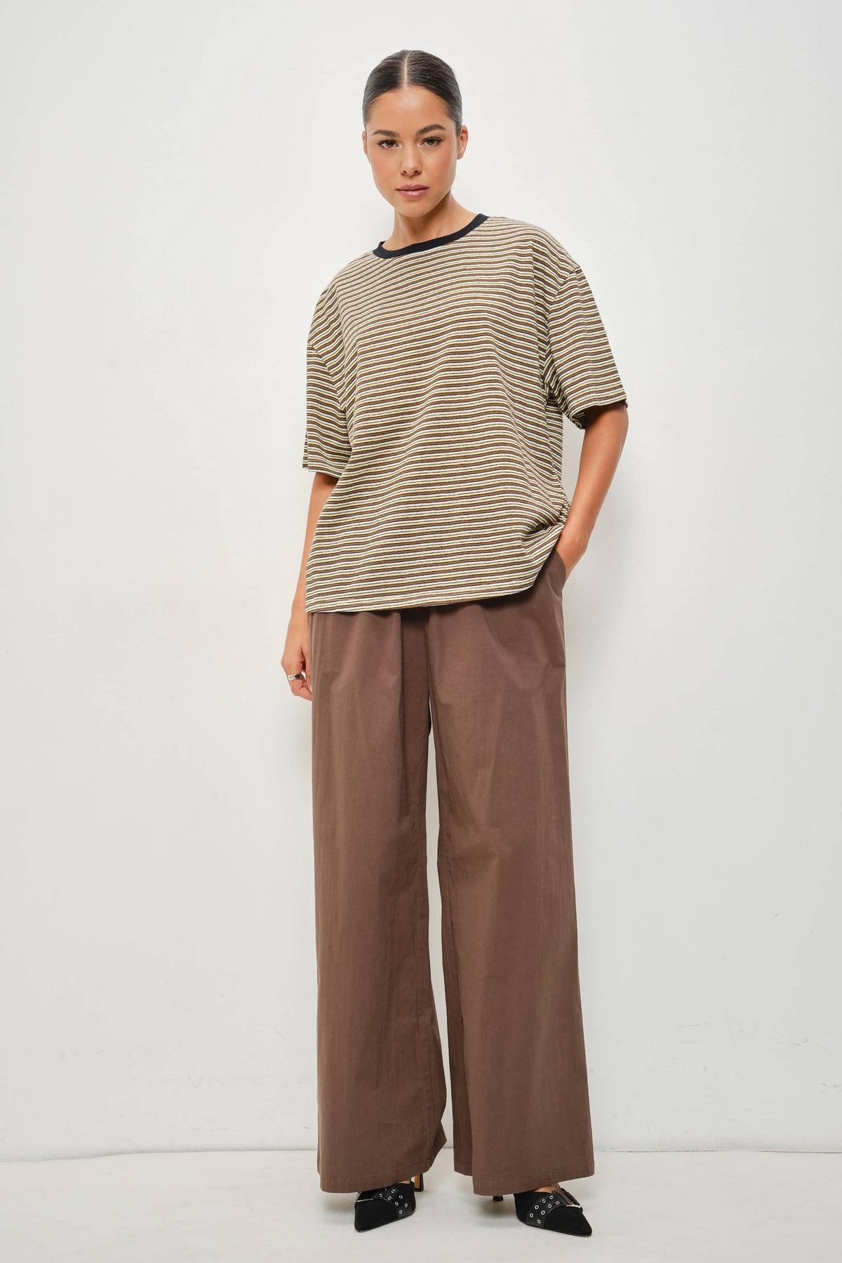 PIA STRIPED TEE