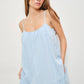 Sky Blue Mini Dress