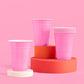 Matte Pink Cups