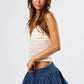 The Lace Halter Top