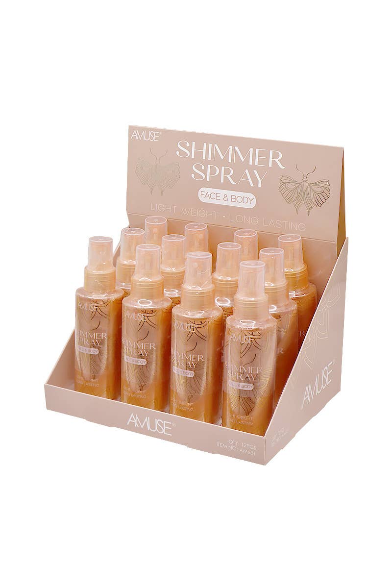 Face & Body Shimmer Spray