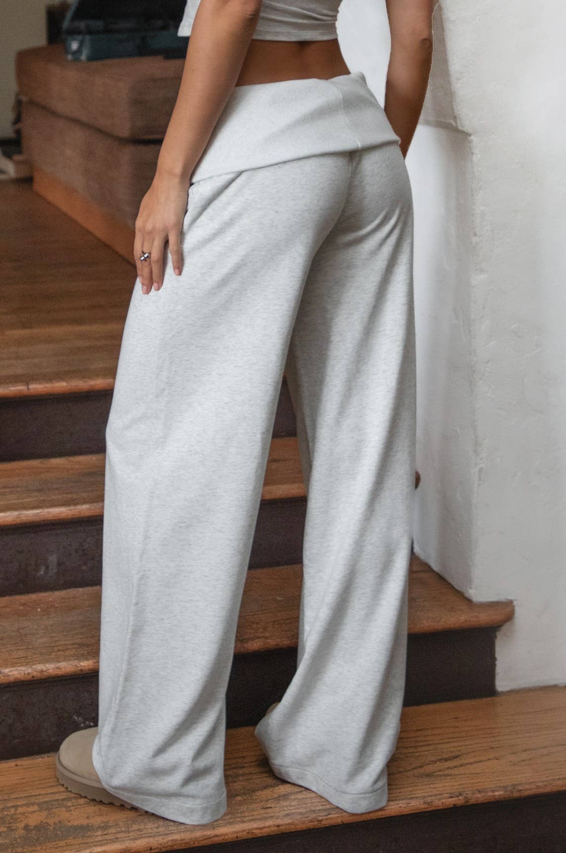 COVE Wide Leg Logo Lounge Pants