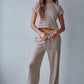 Striped Flare Pants