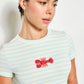 Lobster Beaded Tee