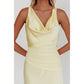 Butter Satin Maxi Dress