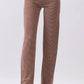 Striped Straight Leg Bottoms