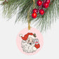 Santa Diet Coke Ornament