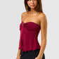Tube Flyaway Top with Trim