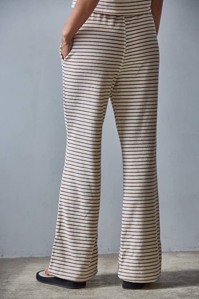 Striped Flare Pants