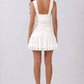 White Layered Dress