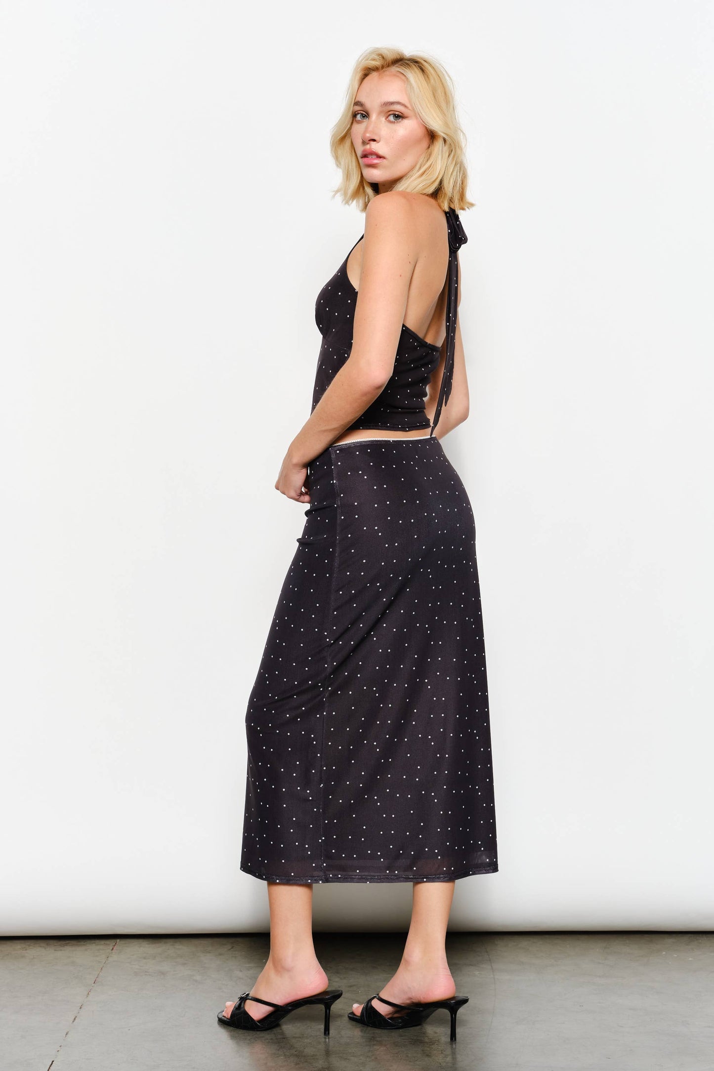 Polka Dot Halter