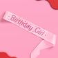 Baby Pink Birthday Girl Sash