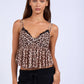 Leopard Ruffle Cami