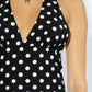 Polka Dot Halter Dress