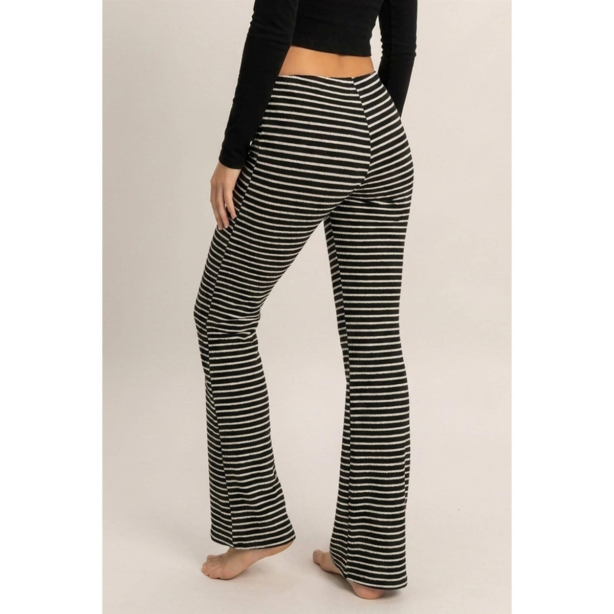Striped essential pants