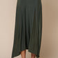 Golden Buckle Maxi Skirt
