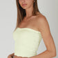 Lace Textured Tube Top
