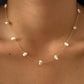 Ida 18K Non-Tarnish Petite Pearl Necklace