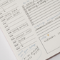 College Daily Planner Notepad