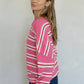 Piper Cardigan - Varsity Stripe