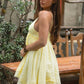 Amber Frayed Hemline Baby Doll Dress