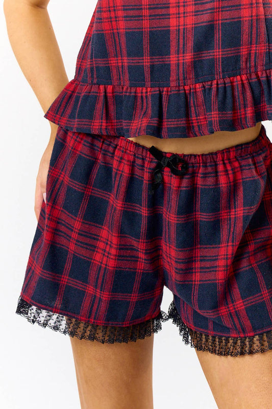 Plaid Shorts