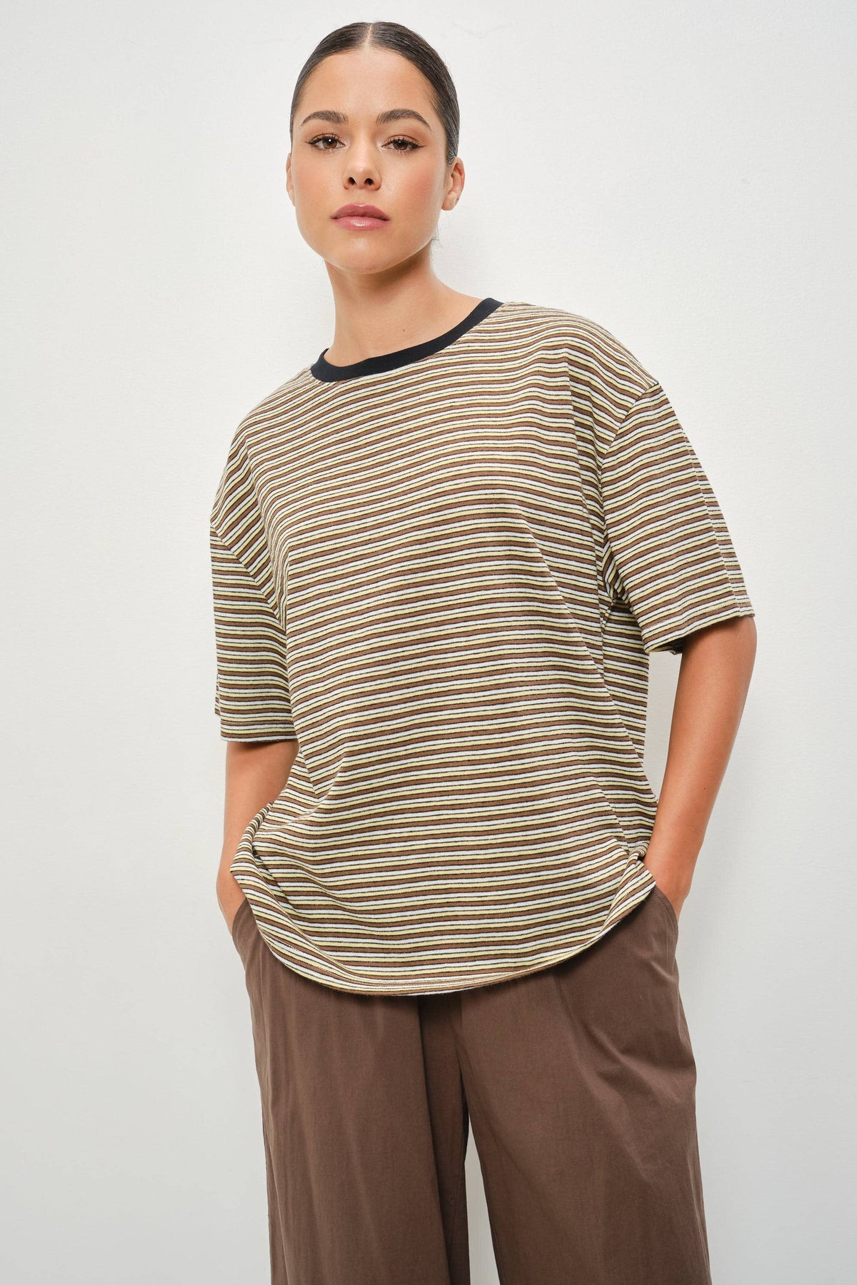 PIA STRIPED TEE