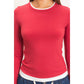 Layered Effect Long Sleeve Top