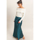 Satin Maxi Skirt