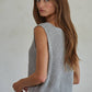 Knit Sweater V-Neck Vest