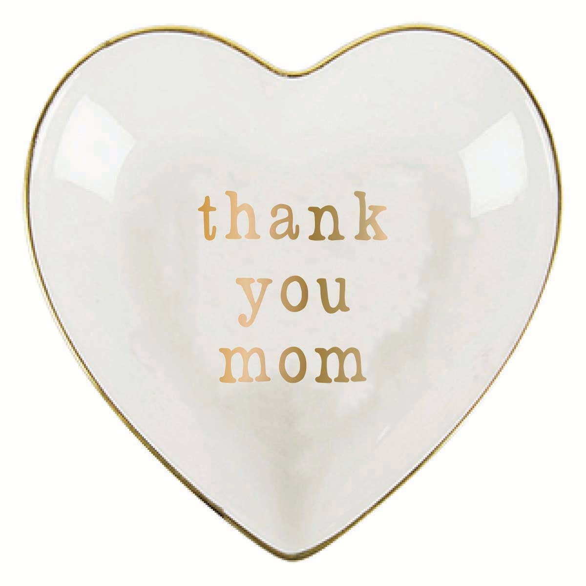 Ceramic Trinket Tray | Thank you Mom Trinket Dish