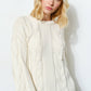Oversized Cable Knit Sweater