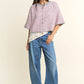 Multi Striped Cropped Soft Knit