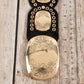Western Rectangle Concho Vegan Leather Belt