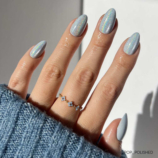 Frozen Press-On Nails