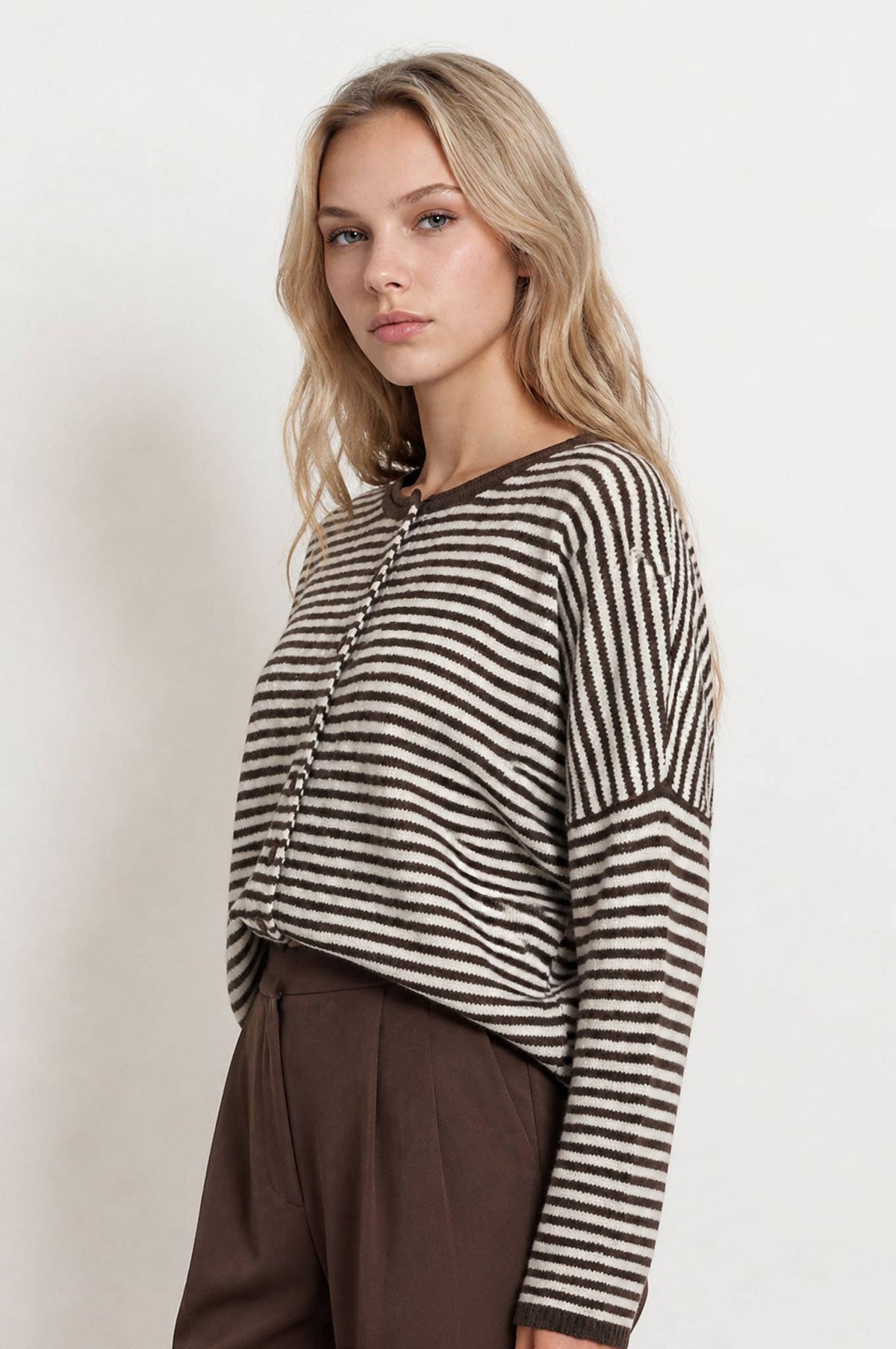 Sadie Striped Cardigan