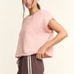 Soft Button-Front Knit Top