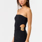 Black Seashell Mini Dress