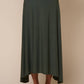 Golden Buckle Maxi Skirt