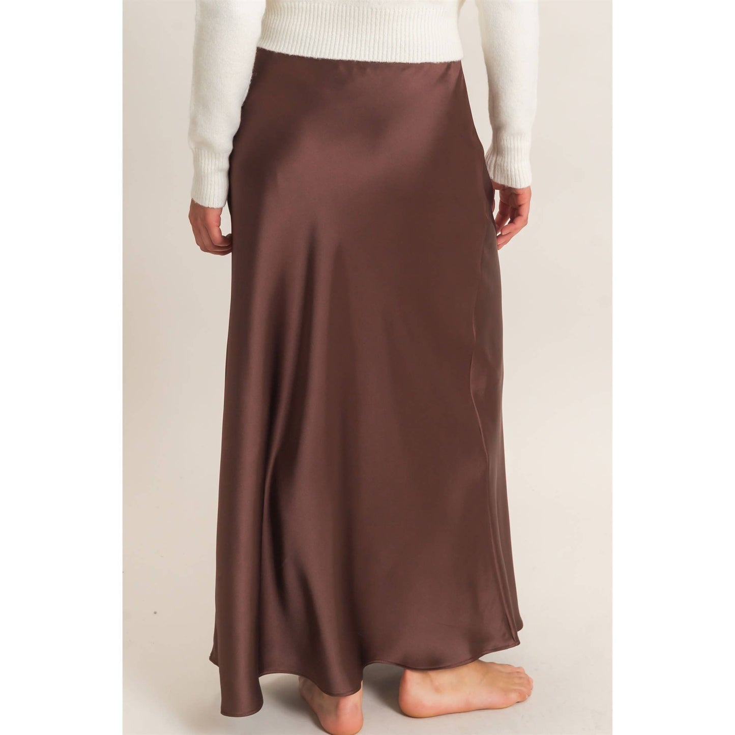 Satin Maxi Skirt