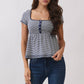 Stripe Babydoll Top