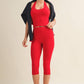 Scoop Neck Halter Top