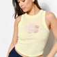 Flower Embroidery Tank