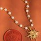 Kalani 18K Gold Non-Tarnish Sun Beaded Necklace