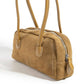 Suede Baguette Hand Bag