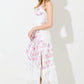 Luna Pink Lace Maxi Dress