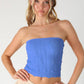Lace Textured Tube Top