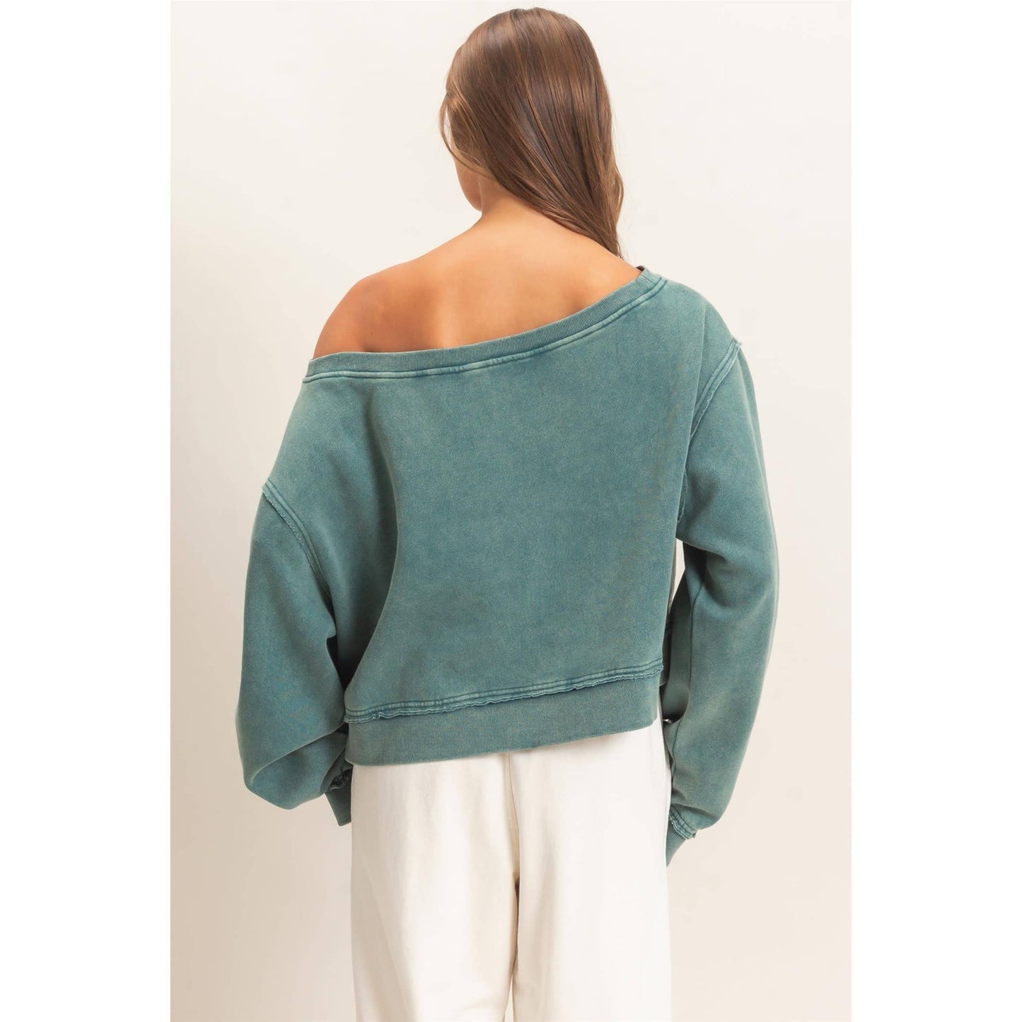 Off The Shoulder Sweatshirt