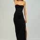 Slim Fit Slit Maxi Dress